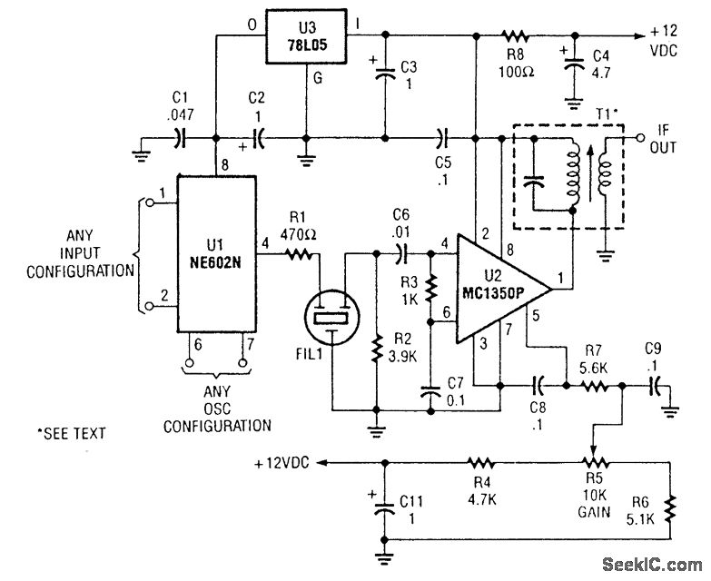 Superheterodyne front end