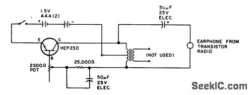 Electronic bait circuit