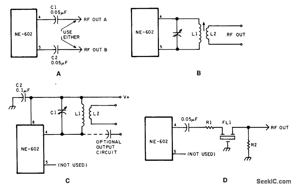 NE602 output circuit