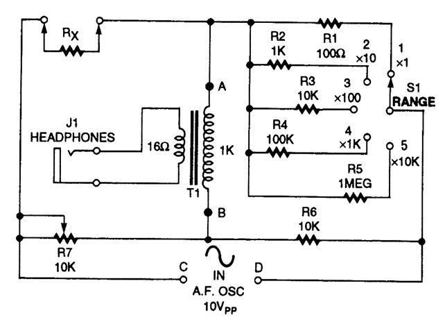 Wheatstone bridge circuit