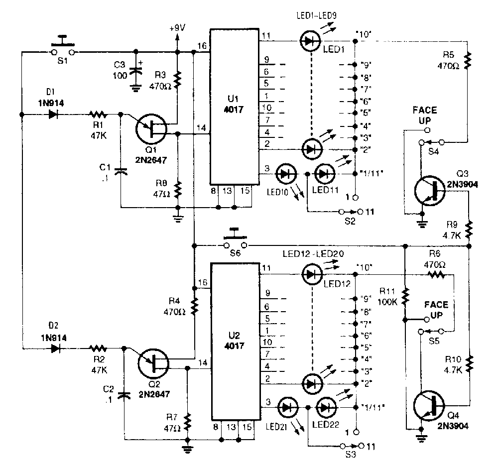 21 game circuit