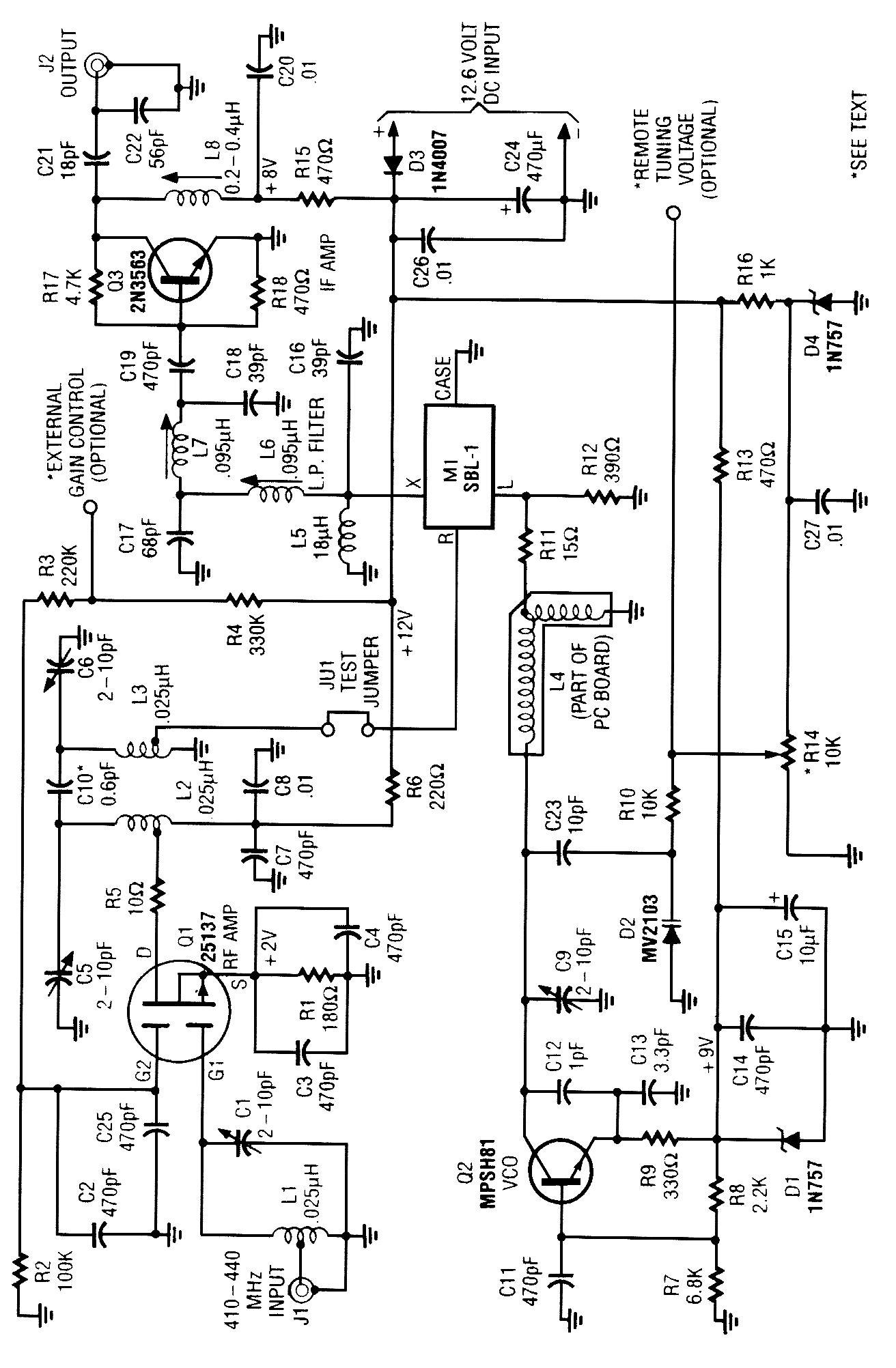 ATV downconverter