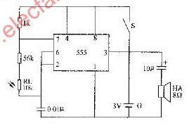 555 illumination sound circuit