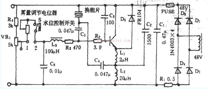 Ultrasonic humidifier