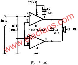 A simple and easy to use power amplifier circuit diagram