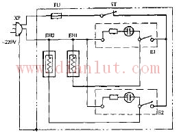 Yuhua YDN1-150 YDN1-200 YDN1-250 YDN1-300 oil-filled electric heater circuit