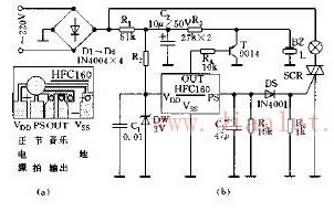 Single channel music light control circuit