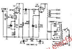 Self-made small power amplifier power amplifier circuit schematic