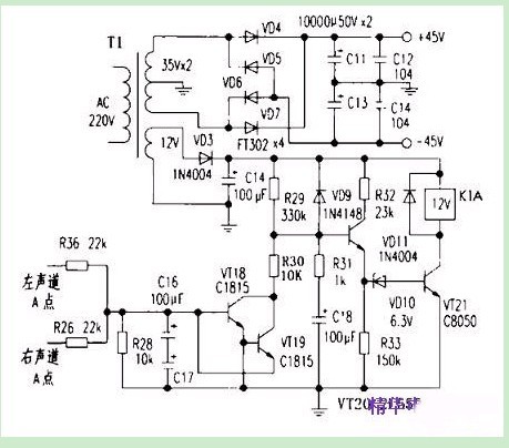 Design of a fever class A and B power amplifier