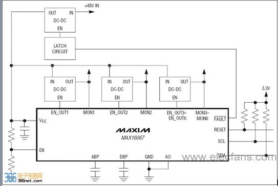 MAX16067 Typical Application Circuit