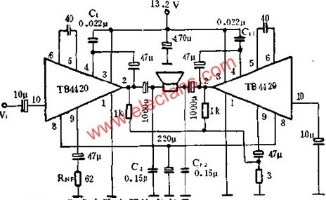 TB4420 integrated circuit