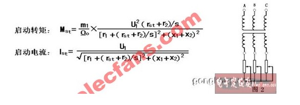 Self-controlled motor starting circuit and working principle analysis