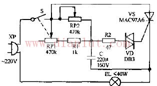 Liangliang MT9402 dimming table lamp circuit