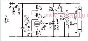 AC strobe circuit