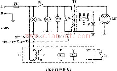 Wanhe WD237 WES237 computer microwave oven circuit