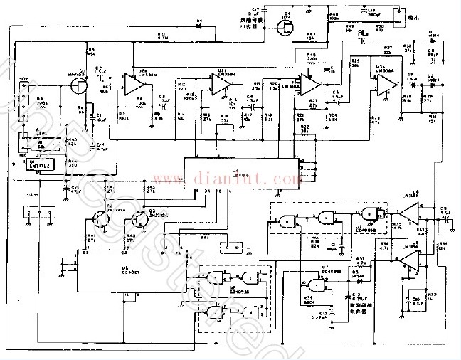 Digital level automatic control circuit design