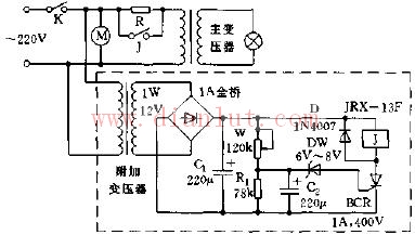 Projector bulb preheat protector circuit