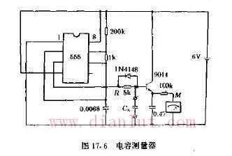 Capacitance measurer circuit