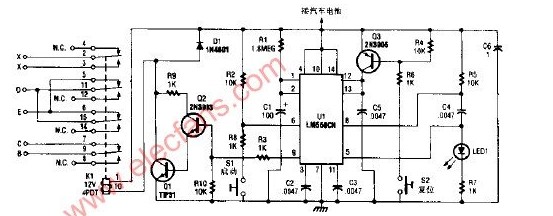 Delay automatic stop switch circuit design