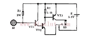 Concealed wire detector circuit