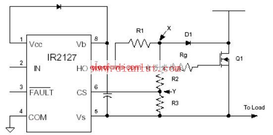 Undersaturation detection circuit diagram