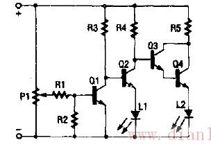 Automotive battery and alternator monitor circuit and principle