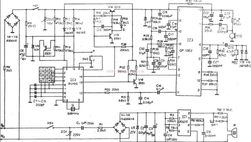 Telephone circuit