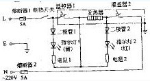 Warm water dispenser circuit