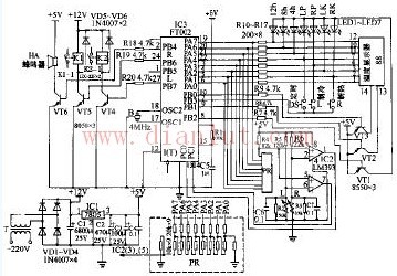 Cold water dispenser circuit