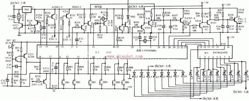 Induction cooker circuit