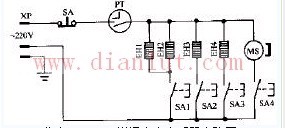 Watson NSB-120 humidifying halogen heater circuit