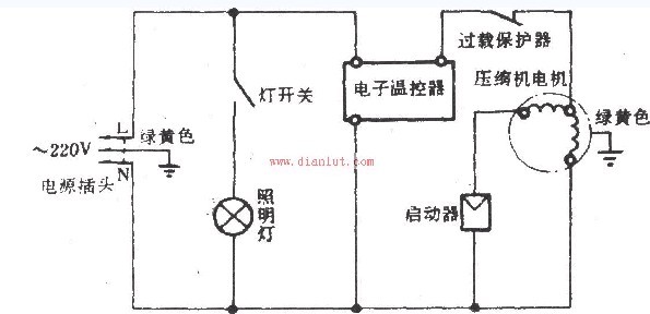 Bole BC-138C refrigerator circuit