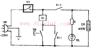 Inlay DCX-15 high temperature electronic tea set disinfection cabinet circuit schematic