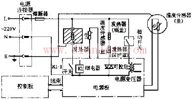 Aide CFXB40-K70 computerized rice cooker circuit schematic