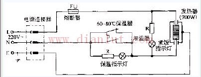 Galanz CFXB50-70B luxury multi-function rice cooker circuit