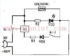 Automatic power off type electric thermos circuit