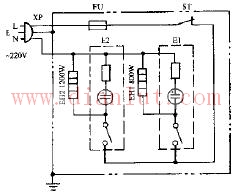 Haofeng NDS-20A oil-filled electric heater circuit