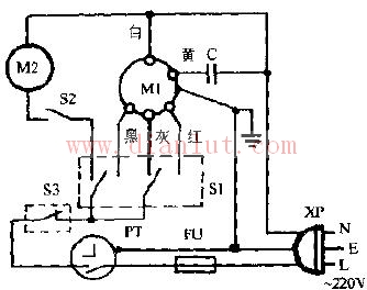 Shengsheng KYT25 KYT30D page fan circuit schematic