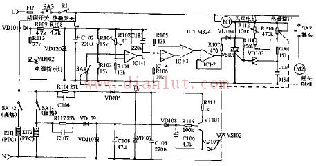 Austrian Star HX-8002 heater circuit