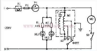 Hongyun KYT3-30 page fan circuit