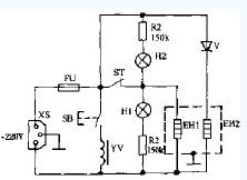 Wanbao DQP-22A electric thermos circuit design