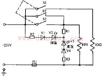 Lebao, Regal insulation automatic rice cooker circuit schematic
