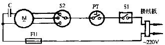 Jinshuang KYT-25 page fan circuit schematic