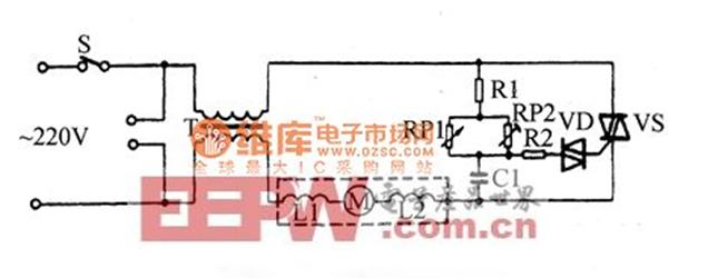 Philips vacuum cleaner circuit model HR6184