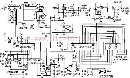 Wanjiale gas water heater circuit design