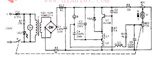 Yadu brand humidifier circuit diagram