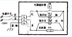 Enclosed electric water heater circuit