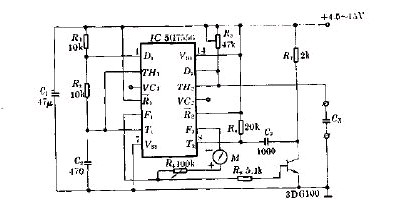 Small capacitance detector circuit