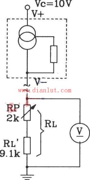 Simple thermometer circuit based on SL134