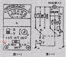 Small multimeter circuit diagram